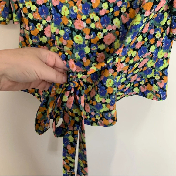 ASOS Floral  Button Up Blouse 4 - Picture 10 of 10